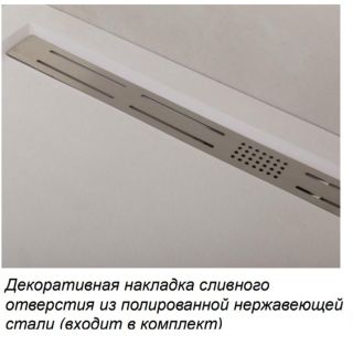 Поддон из искусственного мрамора белый CEZARES TRAY-AS-A-100-30-W